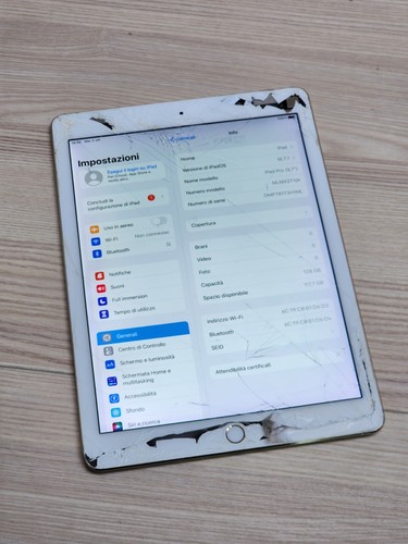 Apple ipad pro - 9.7", (a1673)