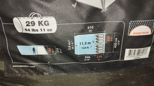 Tenda quechua air c - air,