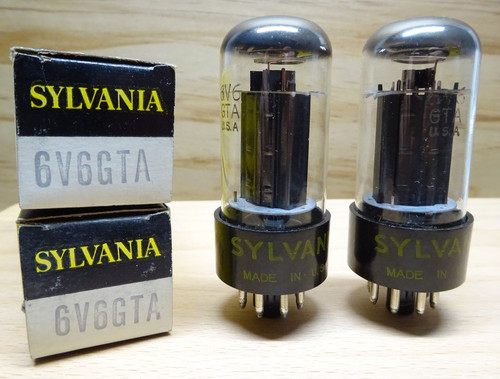 Coppia sylvania 6v6gta - sylvania,