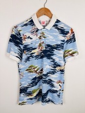 RARA Polo da uomo Lacoste Live made in Francia Ukiyoe Mount Fuji Japan Design 3