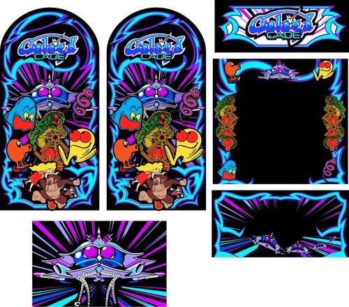Multicade galaga arcade side - multicade,