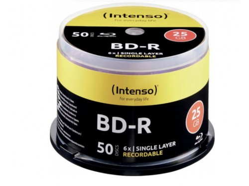 Intenso blu ray - intenso, vergine