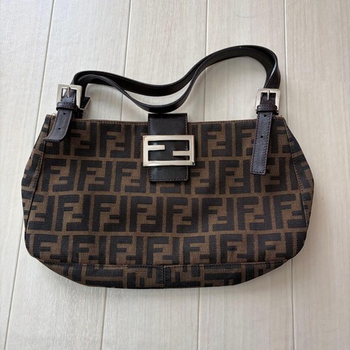 Fendi auroch zucca handbag - auroch,