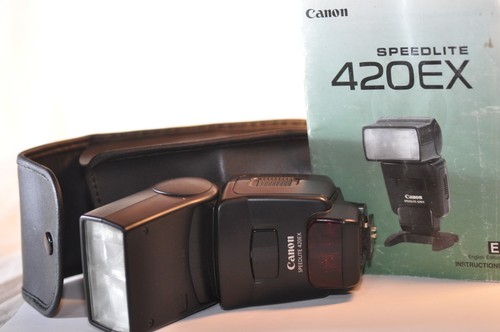 Flash canon 420 420ex ttl - ex, e-ttl