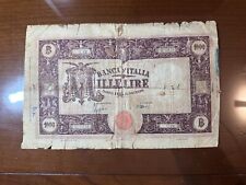 FALSO - BANCONOTA LIRE 1000 GRANDE M 6 2 1943 SABAUDA