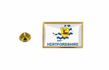 Spilla Pin Badge Pin's Bandiera Pays Cartolina Regno Tinta Hertfordshire