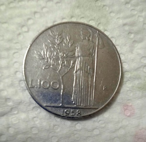 Moneta 100 lire 1958 - moneta, lire 