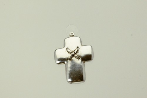 Ciondolo croce argento - in,
