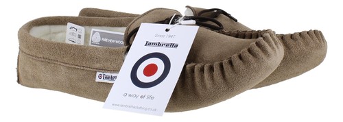 Pantofole mocassino uomo