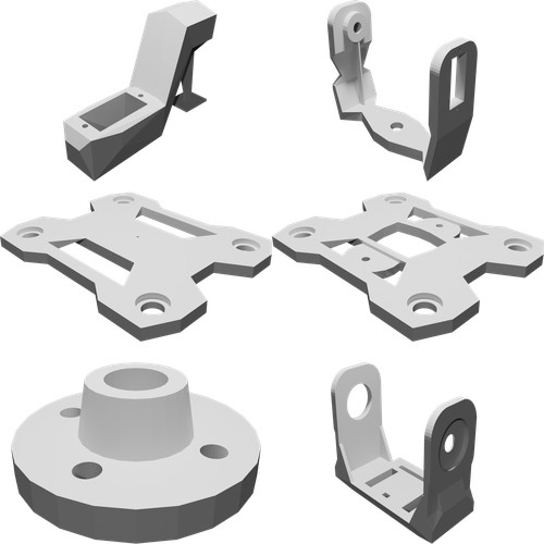 Supporto gimbal camera - supporto,