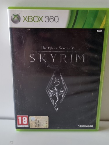 Skyrim xbox360 disco come - xbox360,