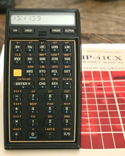 Calcolatrice hp41c ottime - hp41c, x