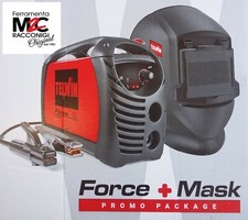 SALDATRICE TELWIN FORCE 165 - 230V ACX con maschera e cavi