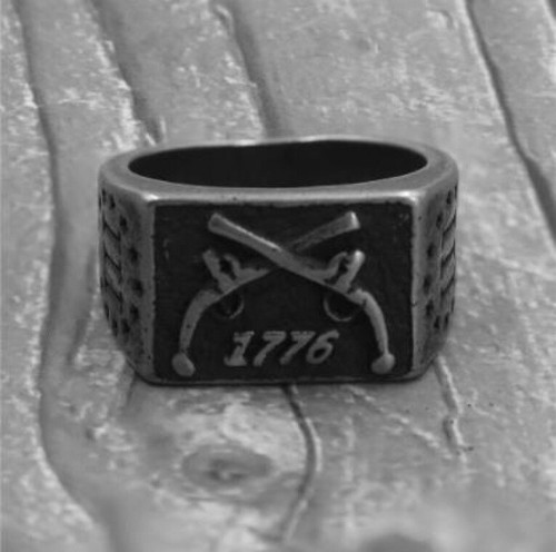 Anello uomo vintage acciaio - anello,