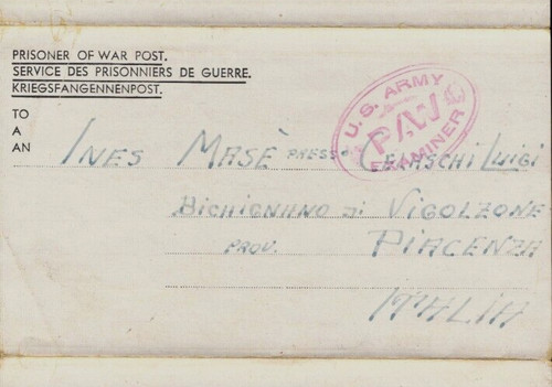 1945 posta prigionieri - 1945,