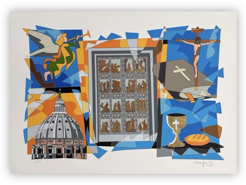Ugo nespolo vatican - nespolo,