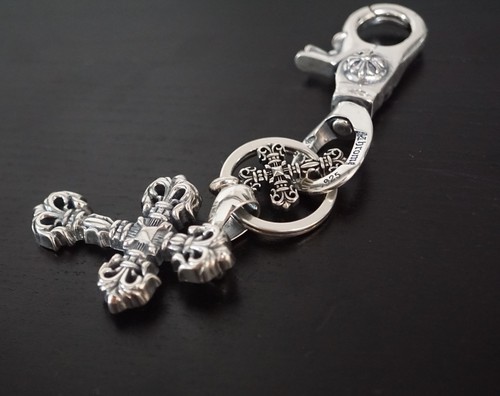 Portachiavi chrome hearts - chrome,