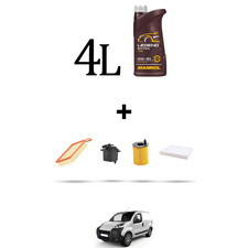 HOFFCAR Kit tagliando 4 FILTRI