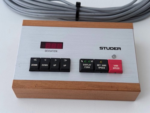 Studer a80 controllo - studer, velocità