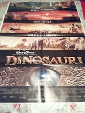 POSTER FILM vintage LOCANDINA CINEMA originale DINOSAURI Walt Disney