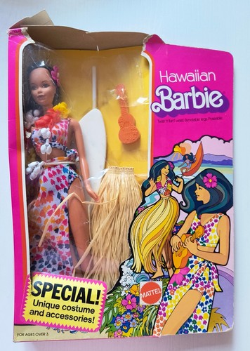 Barbie hawaiian mattel - barbie, 70's