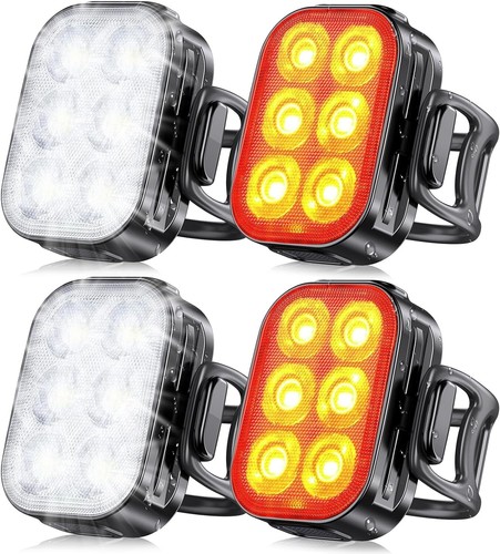 2set luci bicicletta - luci, led