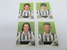 CALCIATORI 1995-96 - JUVENTUS n°4 figurine vedi elenco - panini - vedi foto -