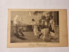 Cartolina Scena Pompeiana L. Crosio dipinse 1914 St406