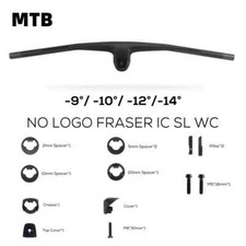 Telaio scintillante 740/760 mm completo fibra di carbonio integrato abitacolo MTB manubrio bici