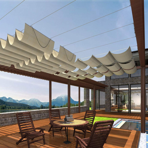 Copri pergola retrattile x - 3'w,