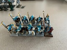 Warhammer - 10 Guardie del Tempio - Seraphon Uomini Lucertola Sauri