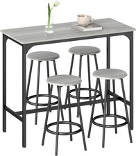 Set Tavolo Bar Con 4 Sgabelli