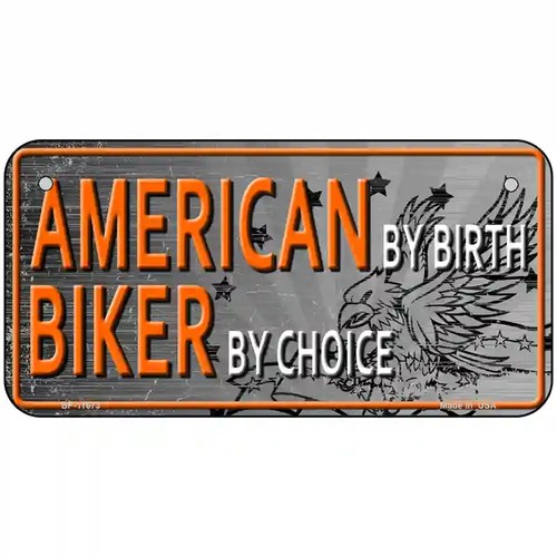 Targa novità biker americano - novità,