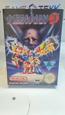 mega man 3 per nintendo nes pal ita versione gig con manuale