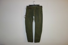 Dsquared² Run. BIKER Leather Pants Trousers Jeans 50 IT 35 US SS/07 71KA101,RARE