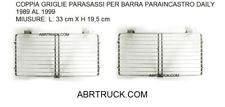 COPPIA GRIGLIA PROTEZIONE FANALI POSTERIORE ADATTO A IVECO DAILY EUROCARGO