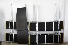 W94 ALLESTIMENTO SCAFFALATURA RIPIANI IN ALLUMINIO GEMA LINEA EXPRESS COURIER VO