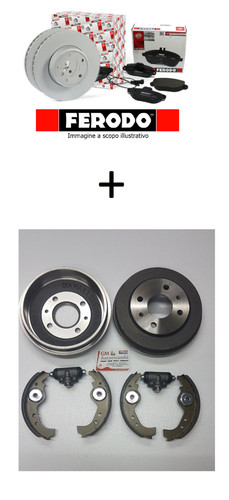 Kit freni anteriori - kit, e