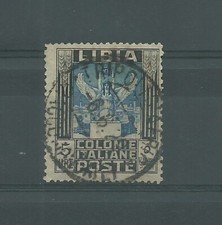 1921 LIBIA LIRE 5 NERO E