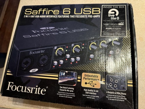 Focusrite saffire - focusrite, 6