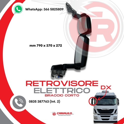 Retrovisore destro braccio - destro,