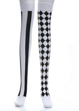 Calze collant cosplay clown a