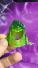 TRANSLUCENT SLIMER Ghostbusters custom Vintage Kenner Style acchiappafantasmi