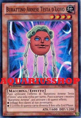 Burattino arnese - yu-gi-oh!,