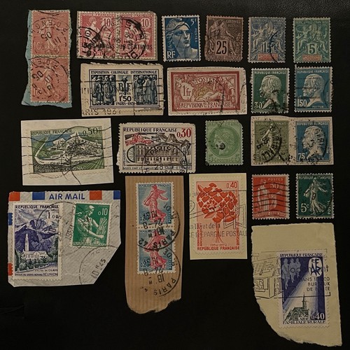 Lotto 25x francobolli antichi
