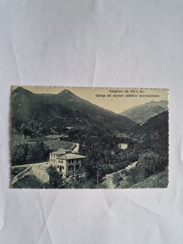 Cartolina cutigliano garage - cartolina,