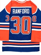 Bill Ranford Signed Edmonton