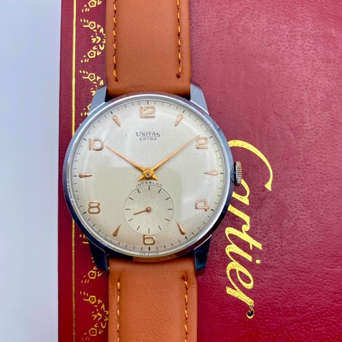Orologio uomo vintage unitas - uomo,