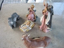 STATUE STATUINA PRESEPE VINTAGE RESINA  cm 20- 40