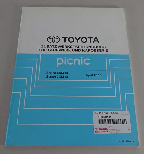 Manuale officina toyota picnic - manuale,